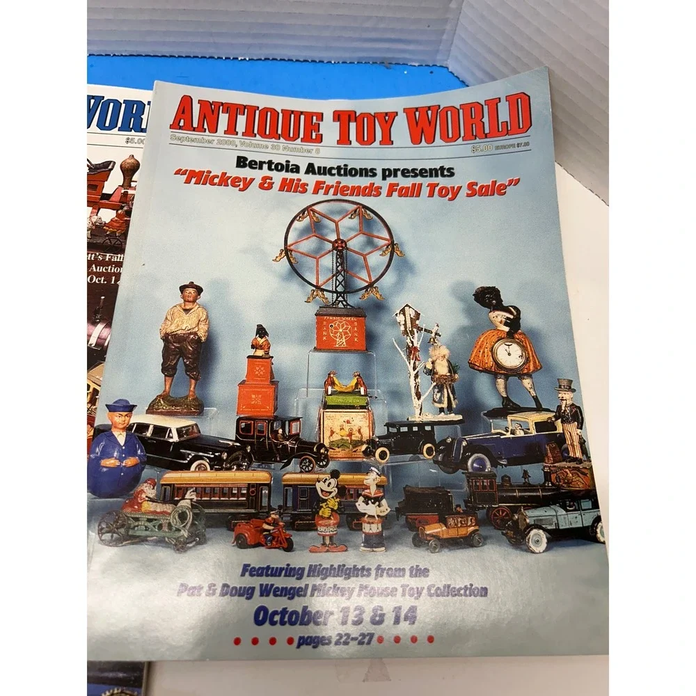 Antique Toy World Magazine Collection 2000 12 Issues Vintage Toy Collector Hobby